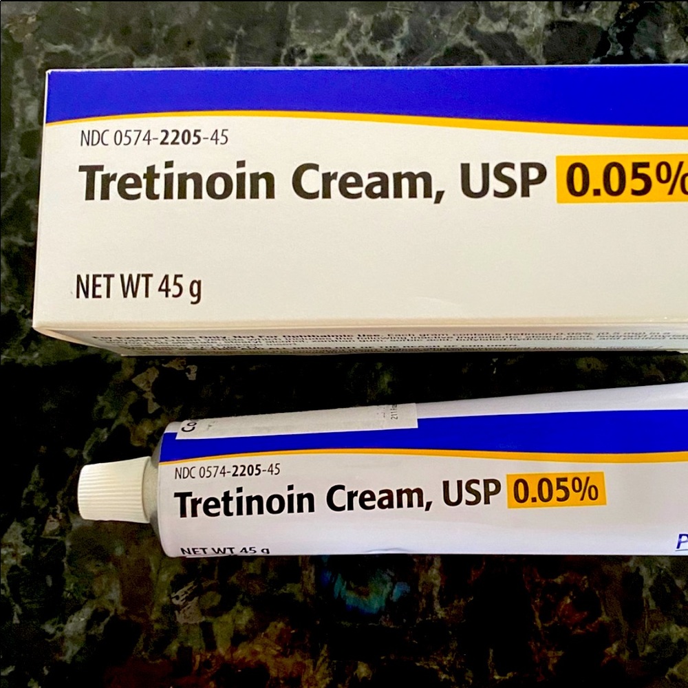2 tubes of vitamin A cream